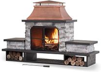 Sunjoy Outdoor Fireplace, Patio Woo