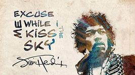 Tallenge - Jimi Hendrix Quote - Excuse Me While I Kiss The Sky - X - Large Poster Paper (34 x 24 inches)