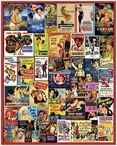 White Mountain Puzzles Jigsaw Puzzle 1000 Pieces 24"X30"-Movie Posters