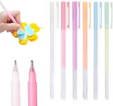 Quick Drying Color Spot Glue Pen, 2024 New Quick Dry Roller Glue Pens, Easy Control Precision Glue Pens for Scrapbooking, Craft Glue Supplies Glitter Pens Handmade Stationery (12 Pcs)