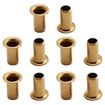 Yinpecly Hollow Rivet M5 x 10 Through Hole Copper Hollow Rivets Grommets Double-Sided Circuit Board PCB for Daily Living Equipment Mechanical Engineering, 200Pcs