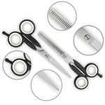 The Body Tools Hairdressers Professional 6 Inch Hairdressing Barber Scissors Set Cutting Shears with Fixed Screw for Men and Women