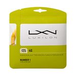 Luxilon Tennis Racket String, 4G, 12.2 m, Gold, 1.25 mm, Unisex, WRZ997110