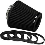 Filtech Universal Intake Cone Air Filter With Reducing Rings