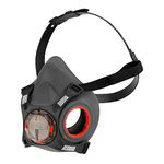 JSP Force8 Half-Maskmedium mask only Compatible with JSP PressToCheckFilters P3, ABEK1 P3, A2 P2 (BHG003-1L5-000)