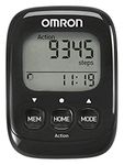 OMRON Walking Style IV pedometer with precise 3D sensor for measuring steps, distance, normal and aerobic steps and calories burned