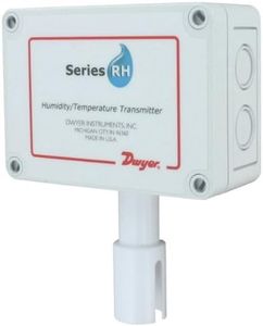 Dwyer® Humidity/Temperature Transmitter, RHP-2O1B, OSA, 2% Accuracy, 4-20 mA