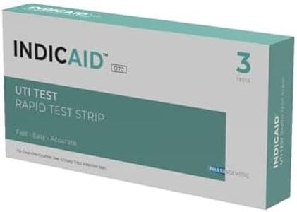 INDICAID UTI Rapid Test Strips - for Men and Women - Easy to use and rapidy detects Urinary Tract Infection in 2 Minutes - HSA/FSA Eligible (3)