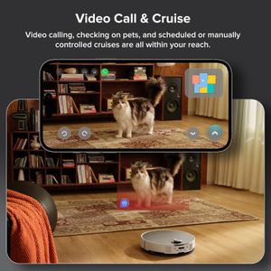 Roborock Saros 10 Robot Vacuum Cleaner – White