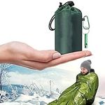 Dreneco Survival Sleeping Bag Emergency Bivvy Bag Waterproof Emergency Rescue Blanket for Outdoor Camping, Hiking (Green)