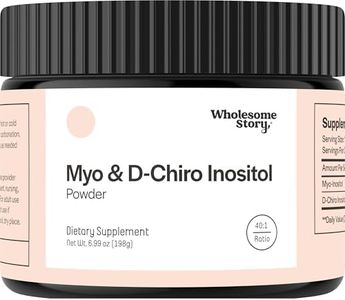Inositol Supplement Powder | Myo-Inositol & D-Chiro Inositol | Hormonal Balance & Healthy Ovarian Function Support | Vitamin B8 | Great Alternative to Inositol Capsules | 40:1 Ratio | 90-Day Supply