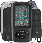 TENS Unit EMS Muscle Stimulator with 28 Modes, Dual Channel Muscle Stimulator Machine with 8PCS Electrode Pads, TENS Machine for Muscles, Shoulder, Neck, Back, New Upgraded Color Screen