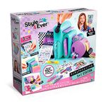 Canal Toys Style 4 Ever Scrapbooking Station; Unique 3-in-1 Scrapbooking Station That Includes Embossing Machine, Tape/Sticker Dispensers, Over 150 Accessories, and Memory Book with Formatted Pages