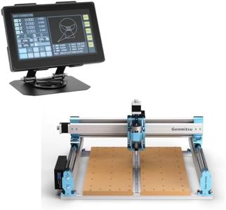 Genmitsu CNC Router Machine 4040-PRO for Metal Acrylic Cutting Milling + 7'' HD Touchscreen 4-Axis CNC Offline Controller