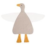 Baby Toys Lovey Blanket Soft Duck Blankets for Newborn Essentials 0-6 Months, Sensory Stuffed Animal Security Blanket for Boys and Girls (Beige, Duck)