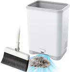 Timnbo Touchless Vacuum Great for Pet Hair/Food Crumbs/Dirt 4000PA Powerful Suction, Automatic Sensors, White