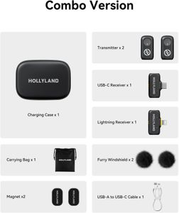 Hollyland LARK A1 Wireless Microphone – Black