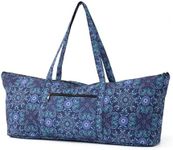 Boulder Bee Yoga Mat Bag with Wet Pocket, Large Yoga Mat Carrier, Yoga Gifts for Women, Gym Tote Bag for Travel Office Beach Workout