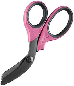 xShear 7.5 Extreme Duty Trauma Shears - Black Titanium Coated Blades The Perfect Scissors for The Paramedic EMT Nurse Or Any Emergency Healthcare Provider (Pink/Black)