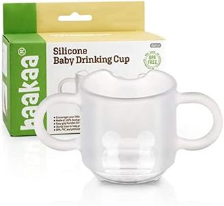 haakaa Silicone Toddler Cups, BPA Free Drop-Proof Training Cups for Baby 6 Months+, 142ml