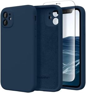 SuydanBox Magnetic for iPhone 11 Phone Case Silicone, Compatible with MagSafe, [Full Camera Protection][Screen Protector] Slim Shockproof Protective Case for iPhone 11 6.1", Deep Blue