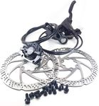 Tektro Hydraulic Brakes, Model HD-M275 with 160mm and 180mm Tektro Rotors (Compatible with Internal cable routing)