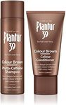 Plantur 39 Caffeine Shampoo and Conditioner Set for Brown Brunette Hair | Conceal Hairline Prevents and Reduces Hair Loss | Unique Formula Supports Hair Growth | 250ml Shampoo and 150ml Conditioner