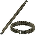 Mil-Tec Paracord Wrist Band 15mm Olive size S