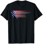 Best USA American Flag Track And Field Gift Team Men Women T-Shirt