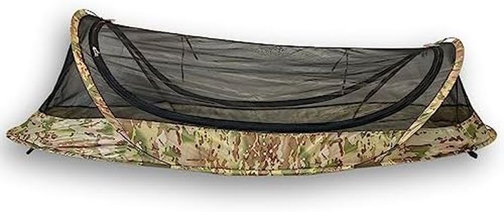 USGI Industries Bivy Tent | Lightweight Single Person Sleeping Net System for Outdoors, Camping, Survival, Hiking, Backpack | Mesh Protection (OCP)