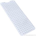Yolife Extra Long Bathtub Mat, Non-Slip Tub Mat Environmental PVC Bath Shower Mat with Suction Cup, Machine Washable (40x16nch, Clear)