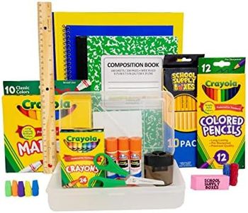 Back to School Supply Box Grades K-5 - School Supply Kit Back to School Essentials - 32 Pieces