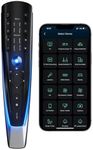 BESTJOY Super Universal Remote Control,All in One Remote with App,Bluetooth, Infrared, RF Universal Controller, RF433/315 Compatible for Smart TVs/STB/Projector/Streaming Players/Blu-ray