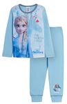 Disney Girls Frozen II 2 Piece Pyjamas Set 'The North Calls', Blue, Age 3-4 Years