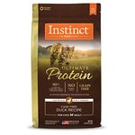 Instinct Ultimate Protein Grain Free Cage Free Duck Recipe Natural Dry Cat Food by Nature's Variety, 4 Lb. Bag