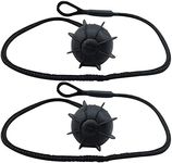 YHUS 1/2PCS Car Rear Parcel Shelves