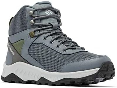 Columbia Men's Trailstorm Ascend Mid Waterproof Hiking Boot, Graphite Nori, 10.5 US