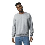 Gildan Unisex-Adult Fleece Crewneck Sweatshirt, Style G18000, Multipack, Sport Grey (1-Pack), Large