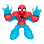 Heroes of Goo Jit Zu GLOW SURGE, Stretch And Glow Spider-Man, Super Stretchy Goo Filled Marvel Superhero Spider-Man. Stretch Him 3 Times his Size