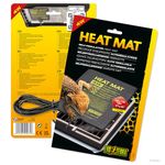 Exo Terra Heat Mat – Self-Regulating Reptile Heating Pad for Terrariums, Conductive Source for Reptiles & Amphibians, Fast Warm-Up, Safe & Energy Efficient, Even Distribution 4W