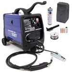 Wolf MIG 150 Welder Gas/No Gas Combination Smooth DC Turbo 135amp 230V with Gas Welding Kit - 2 Years Warranty