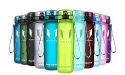 Super Sparrow Sports Water Bottle - 750ml - Non-Toxic BPA Free & Eco-Friendly Tritan Co-Polyester Plastic - For Running, Gym, Yoga, Outdoors and Camping