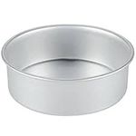 Royals Aluminium Cake Mould Non Stick Cheesecake Pan/Round Cake Pan/Springform Cake Tin with Removable Bottom and Quick-Release Latch for Birthday Cake (6Inch Round), Silver