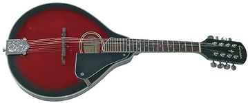 PURE GEWA Tenson F505400 Folk Mandolin - Black/Cherry