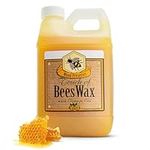 Touch of Beeswax Wood Furniture Polish and Conditioner with Orange Oil. Feeds, Waxes and Preserves Wood Beautifully (64 oz)