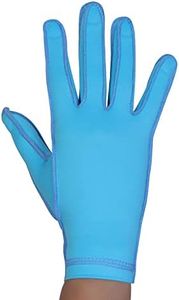Slick Full Fingers Arthiritis Compression Gloves - Pair (M - Blue)