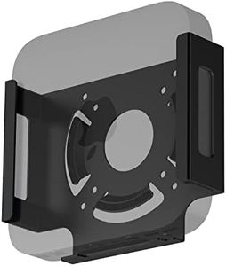 IFCASE Mac Mini M2 Mount, Heat Dissipation Design Anti-Scratch Behind Monitor, Under Desk, Wall Mount Stand for Mac Mini 2011 to 2023 M2 Pro, Compatible with VESA Hole (Black)