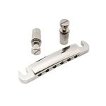 Musiclily Pro 52.5mm Tune-o-matic Stop Tailpiece for 6-string Epiphone Les Paul SG Style Electric Guitar, Nickel