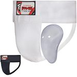 Farabi Kids Groin Guard age 5-12 Years Boxing Kickboxing, Krav Maga Training Groin Protector