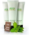 ECO amenities Travel Size Lotion Bulk - 200 Pack, 30ml (1 fl oz) Tubes - Delight Guests with Refreshing Mini Hand Lotion Travel Size Toiletries - Individually Packed for AirBnBs, Hotels, Gyms, Spas